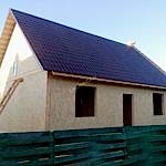 Дом из СИП панелей в д. Белавино