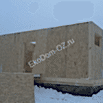 Дом из СИП панелей в г. Чехов