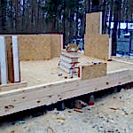 Дом для персонала из СИП панелей, Серпуховский район