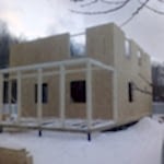 Дом из СИП панелей в СНТ Тетеринки, Новая Алматы