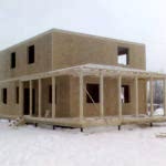 Дом из СИП панелей в СНТ Тетеринки, Новая Алматы