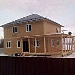 Дом из СИП панелей в СНТ Тетеринки, Новая Алматы