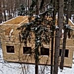 Дом для персонала из СИП панелей, Серпуховский район