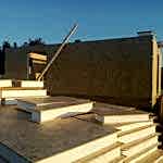 Двухэтажный дом из СИП панелей, д.Дубровка