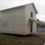 Двухэтажный дом из СИП панелей, д.Дубровка