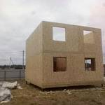 Двухэтажный дом из СИП панелей, д.Дубровка