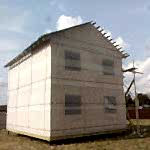 Двухэтажный дом из СИП панелей, д.Дубровка