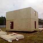 Двухэтажный дом из СИП панелей, д.Дубровка