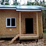 Здание для водозаборного узла из СИП панелей,Тверская область