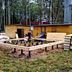 Здание для водозаборного узла из СИП панелей,Тверская область