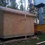 Здание для водозаборного узла из СИП панелей,Тверская область