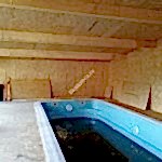 Здание из СИП панелей под бассейн в п. Осташево