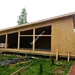 Здание из СИП панелей под бассейн в п. Осташево