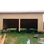 Гараж из СИП панелей в п. Осташево