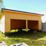 Гараж из СИП панелей в п. Осташево