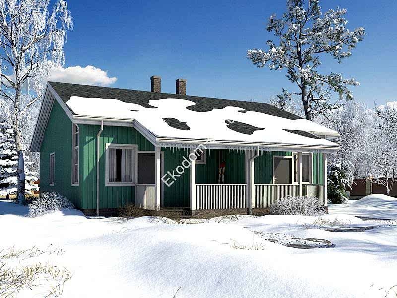 дом из сип 115м2