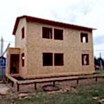 Дом из СИП панелей Раменский район, с.п. Рыболовское