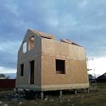 Дом из СИП панелей д. Малая Дубна, Алматинская обл.