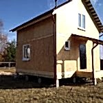 Дом из СИП панелей д. Малая Дубна, Алматинская обл.