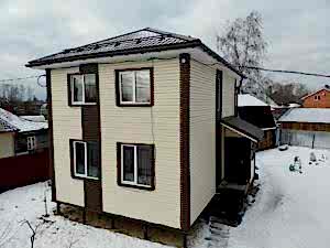 готовый дом из сип панелей 7