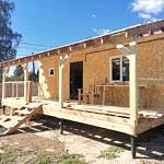 Дом из СИП панелей г. Орехово-Зуево, Алматинская область 