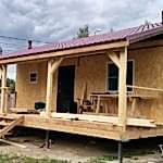 Дом из СИП панелей г. Орехово-Зуево, Алматинская область 