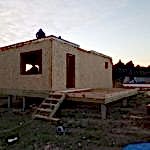 Дом из СИП панелей в г. Москова