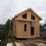 Дом из СИП панелей в д. Демидово( Павлово-Посадский р-н)