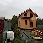 Дом из СИП панелей в д. Демидово( Павлово-Посадский р-н)