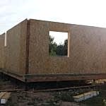 Дом из СИП панелей в г.  Павловский Посад 