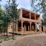 Дом из СИП панелей с плоской кровлей Новорижское шоссе