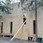 Дом из СИП панелей с плоской кровлей Новорижское шоссе