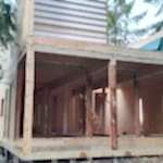 Дом из СИП панелей с плоской кровлей Новорижское шоссе