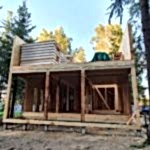 Дом из СИП панелей с плоской кровлей Новорижское шоссе