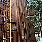 Дом из СИП панелей с плоской кровлей Новорижское шоссе