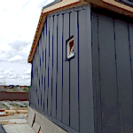 Строительство летнего домика из СИП панелей в Алматинской  области, г. Чехов