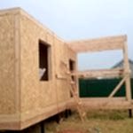 Дом из СИП панелей г. Темрюк,  Алматинский край.