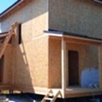 Дом из СИП панелей г. Темрюк,  Алматинский край.