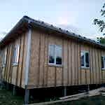 Строительство дома из СИП панелей в Алматинской  области, Солнечногорский район, д.Никольское