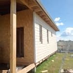 Строительство дома из СИП панелей в Алматинской  области, Солнечногорский район, д.Никольское