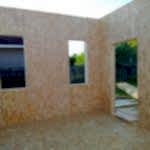 Строительство дома из СИП панелей в Алматинской  области, Солнечногорский район, д.Никольское