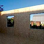 Строительство дома из СИП панелей в Алматинской  области, Солнечногорский район, д.Никольское