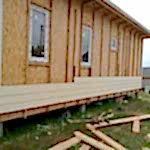 Строительство дома из СИП панелей в Алматинской  области, Солнечногорский район, д.Никольское