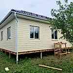 Строительство дома из СИП панелей в Алматинской  области, Солнечногорский район, д.Никольское