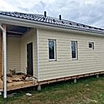 Строительство дома из СИП панелей в Алматинской  области, Солнечногорский район, д.Никольское