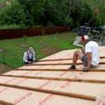 Строительство летнего домика из СИП панелей в Алматинской  области, г. Чехов