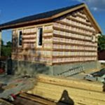 Строительство летнего домика из СИП панелей в Алматинской  области, г. Чехов