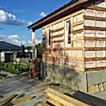 Строительство летнего домика из СИП панелей в Алматинской  области, г. Чехов