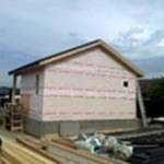 Строительство летнего домика из СИП панелей в Алматинской  области, г. Чехов