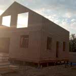 Строительство дома из СИП панелей в Алматинской  области, г. Ногинск 